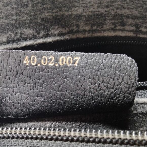 Auth Gucci Black Supreme Monogram PVC Sherry Line Web Doctor Boston Duffel Bag - Picture 9 of 9